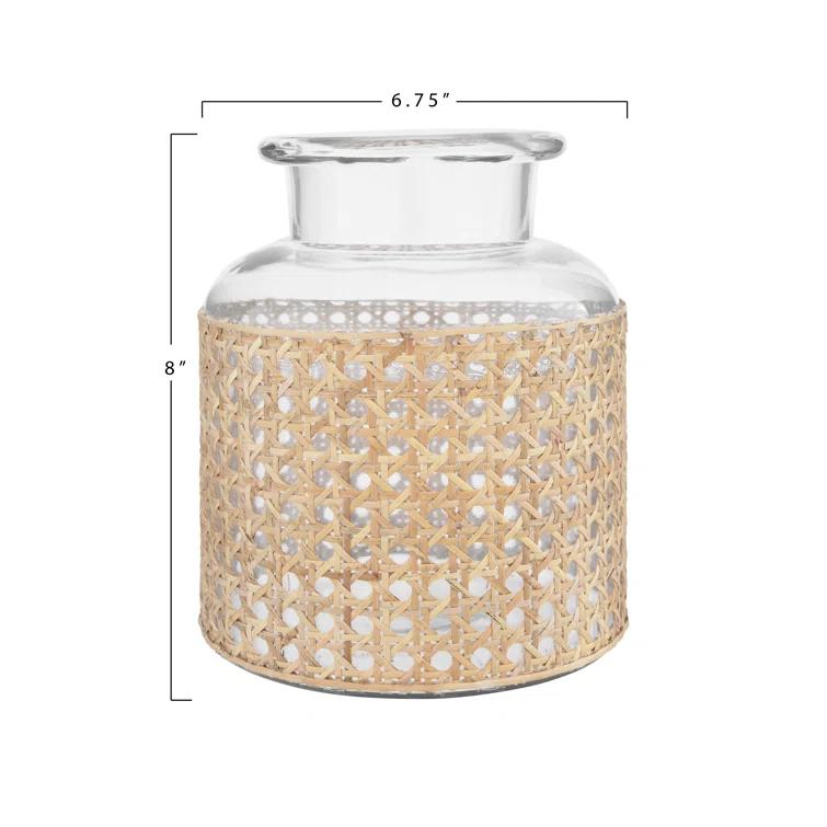 Renaldi Glass Table Vase