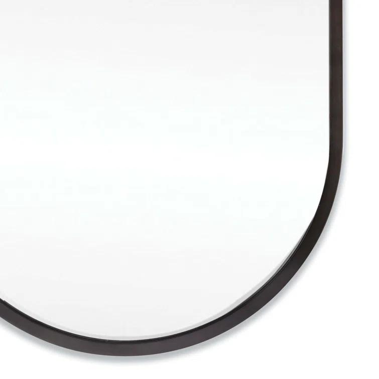 Canal Stainless Steel Flat Wall Mirror