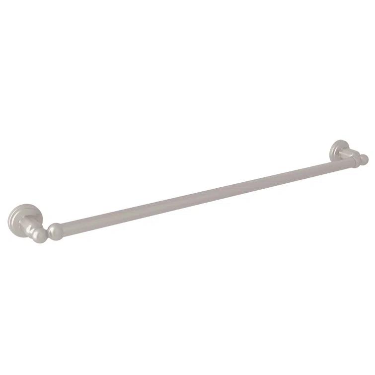 Polished Nickel Classic 25.5" Wall Mounted Towel Bar