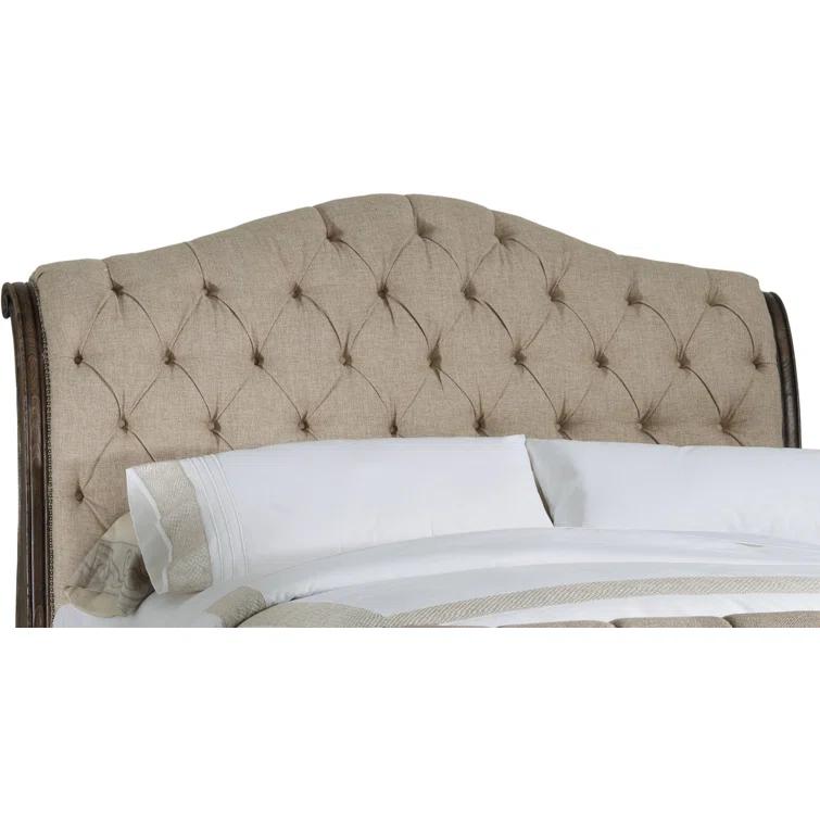 Rhapsody Upholstered Sleigh Bed