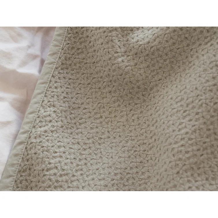 Coyuchi Honeycomb Hand Woven Throw Blanket