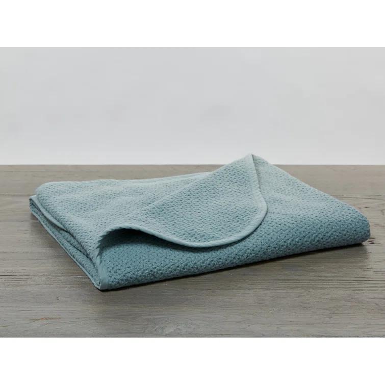Coyuchi Honeycomb Hand Woven Throw Blanket