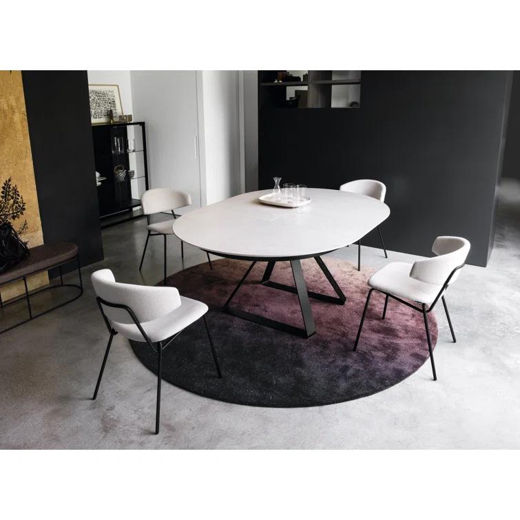 Sophia Upholstered Chair with Metal Frame