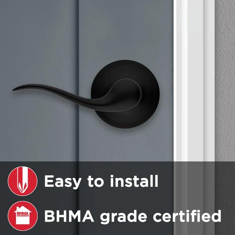 Tustin Single Dummy Door Lever with Rosette