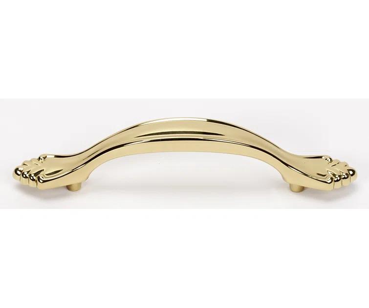 Bella Polished Brass 3.5" Arch Cabinet Pull