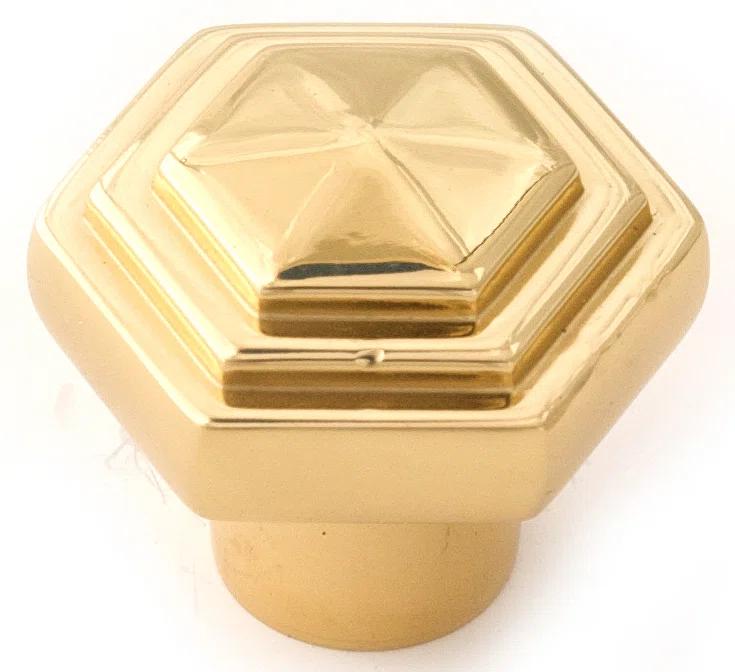 1 1/4" Length Geometric Knob