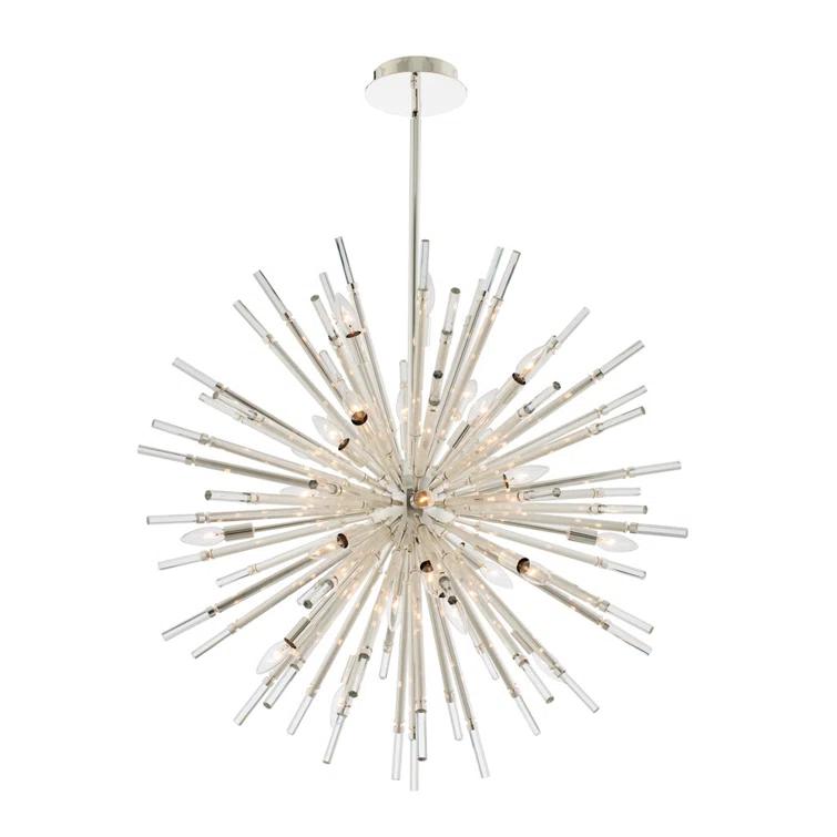 Allegri by Kalco Lighting Sprazzo 28 - Light Polished Silver Unique/Statement Pendant