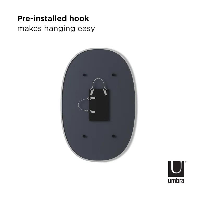 Hub Rubber Flat Mirror