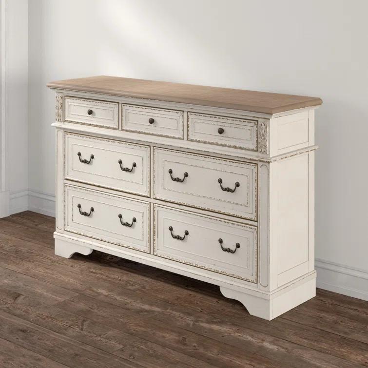 Eridani 7 Drawer Double Dresser