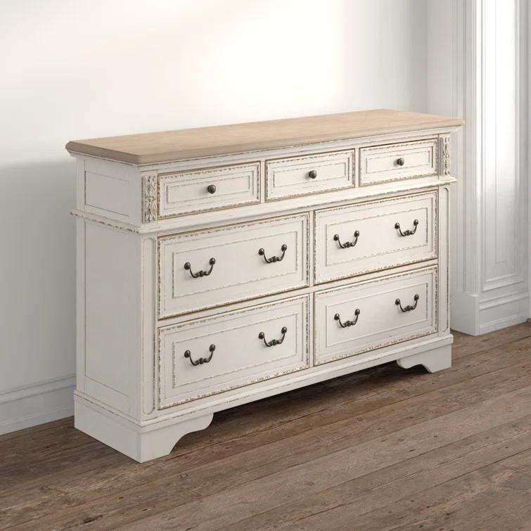 Eridani 7 Drawer Double Dresser