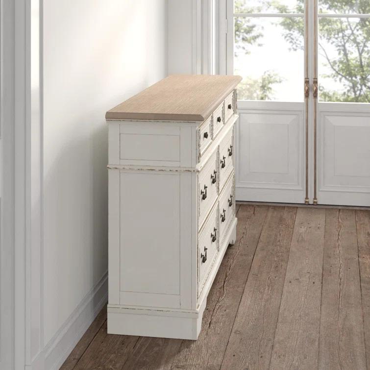Eridani 7 Drawer Double Dresser