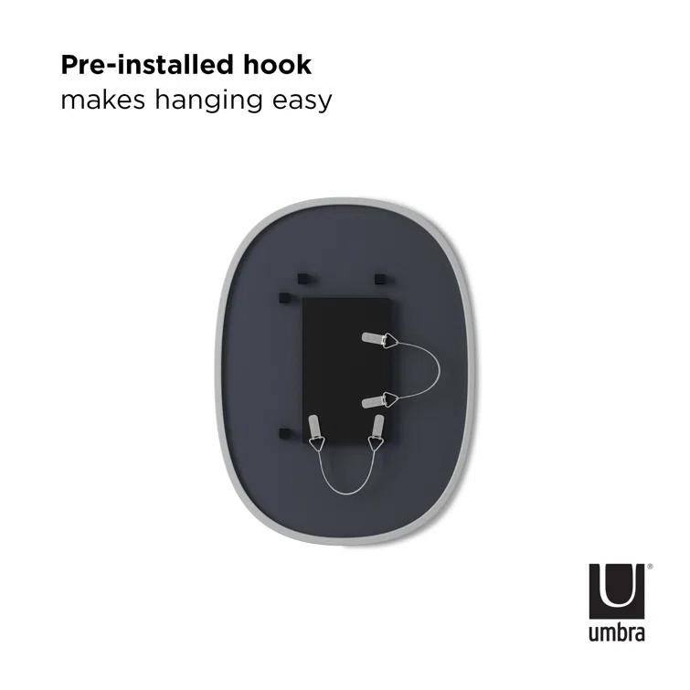 Hub Rubber Flat Mirror