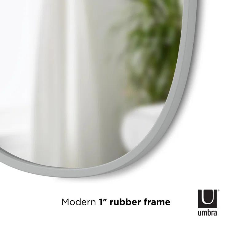 Hub Rubber Flat Mirror