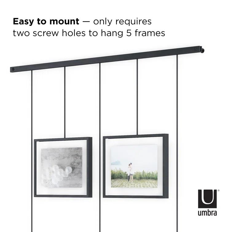 Umbra Exhibit 5-Photo Wall Hanging Picture Frames