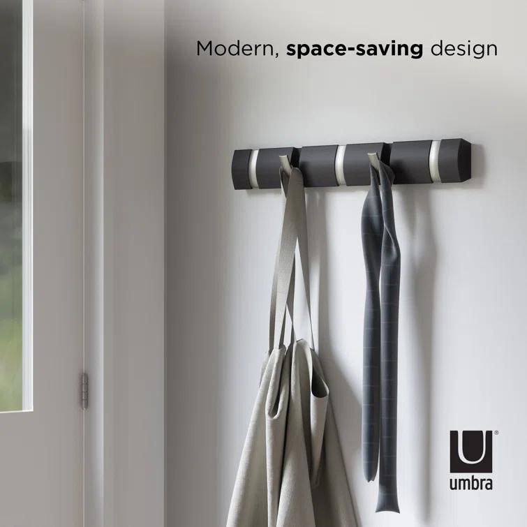 Flip 5 - Hook Solid Wood Coat Rack
