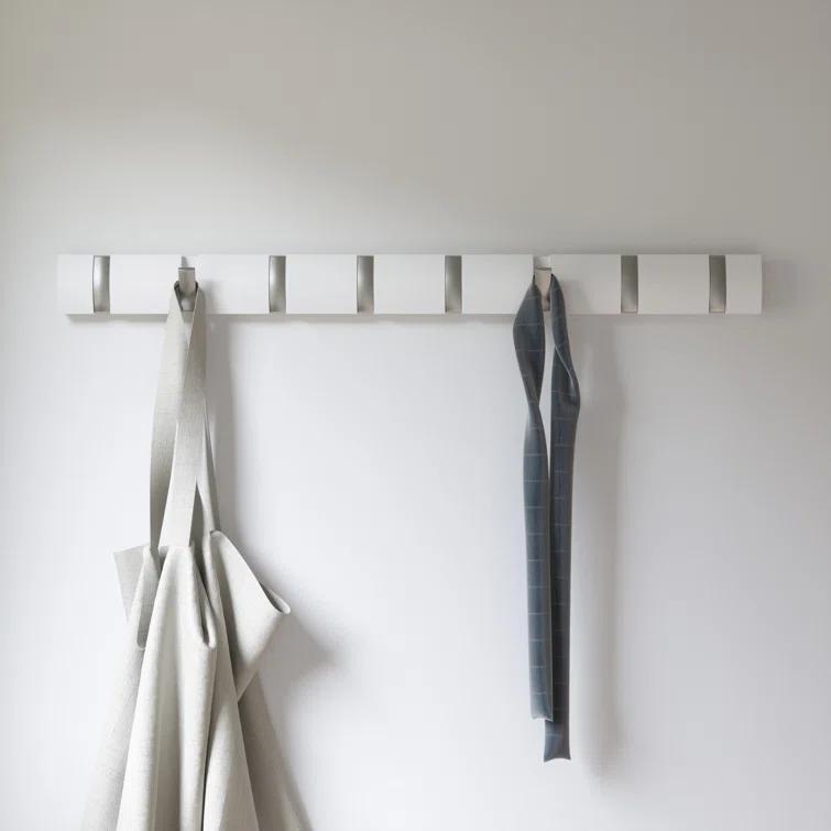 Flip 8 - Hook Solid Wood Coat Rack