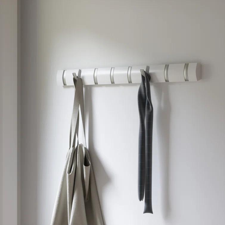 Flip 8 - Hook Solid Wood Coat Rack