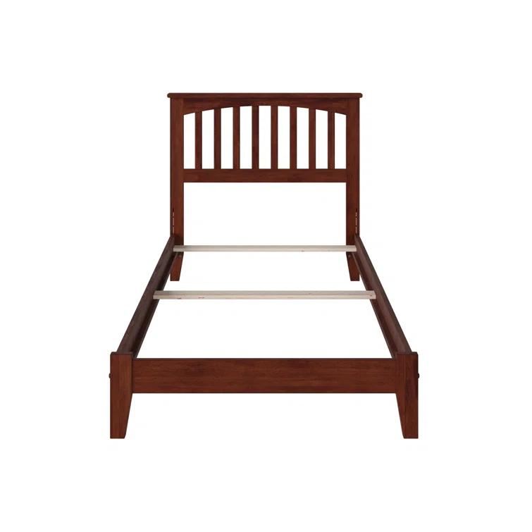 Solid Wood Panel Bed by Winston Porter