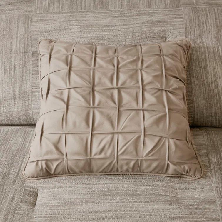 Madison Park Walter 7 Piece Printed Weave Seersucker Comforter Set