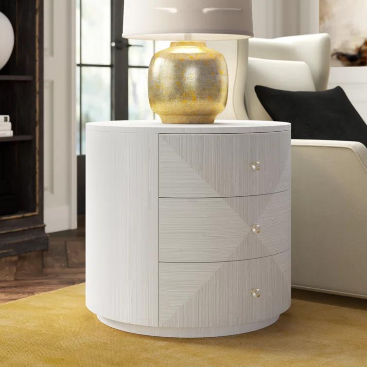Axiom Solid Wood Top 3 - Drawer End Table
