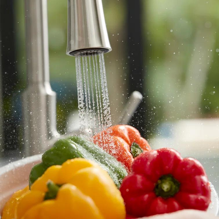 Joleena Pull Down Single Handle Kitchen Faucet