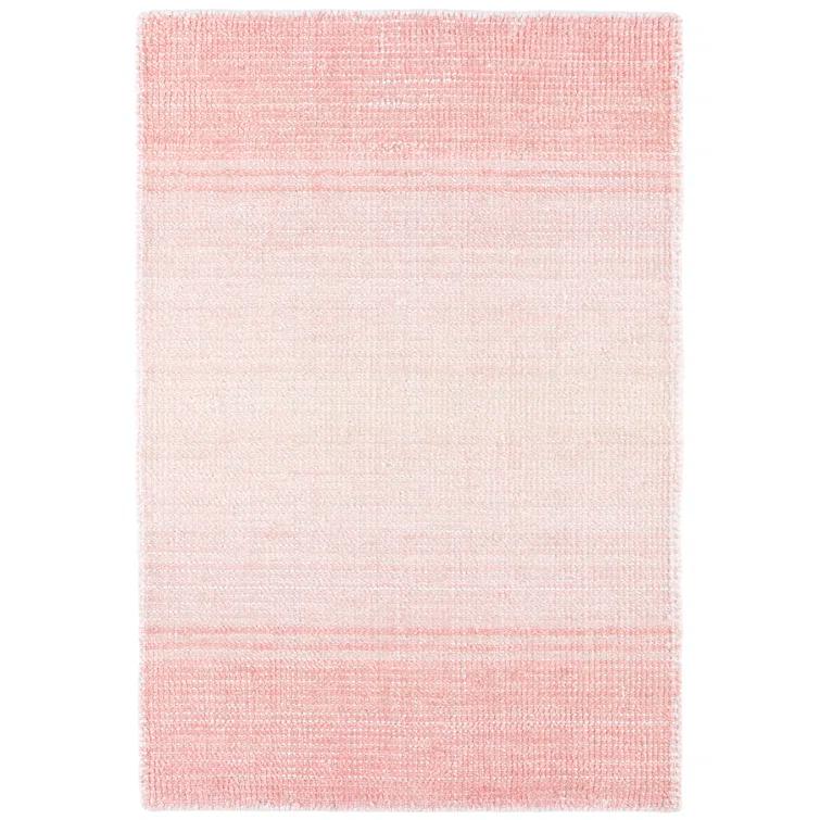 Pandora Pink Hand Loom Knotted Rug