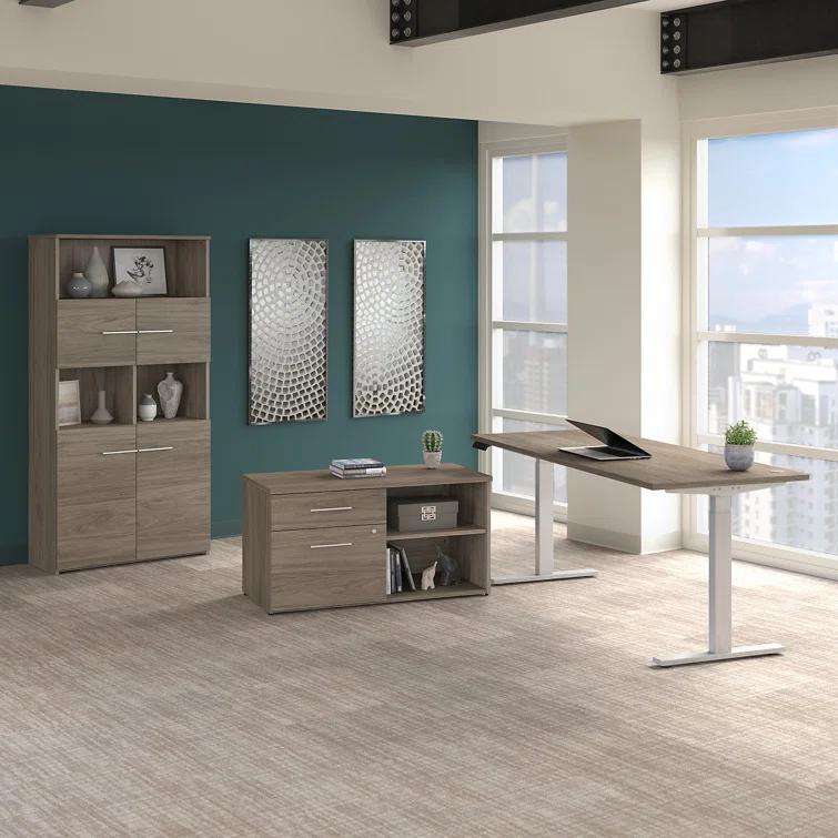 Office 500 2 - Drawer 2 -Shelf Filing Storage Cabinet