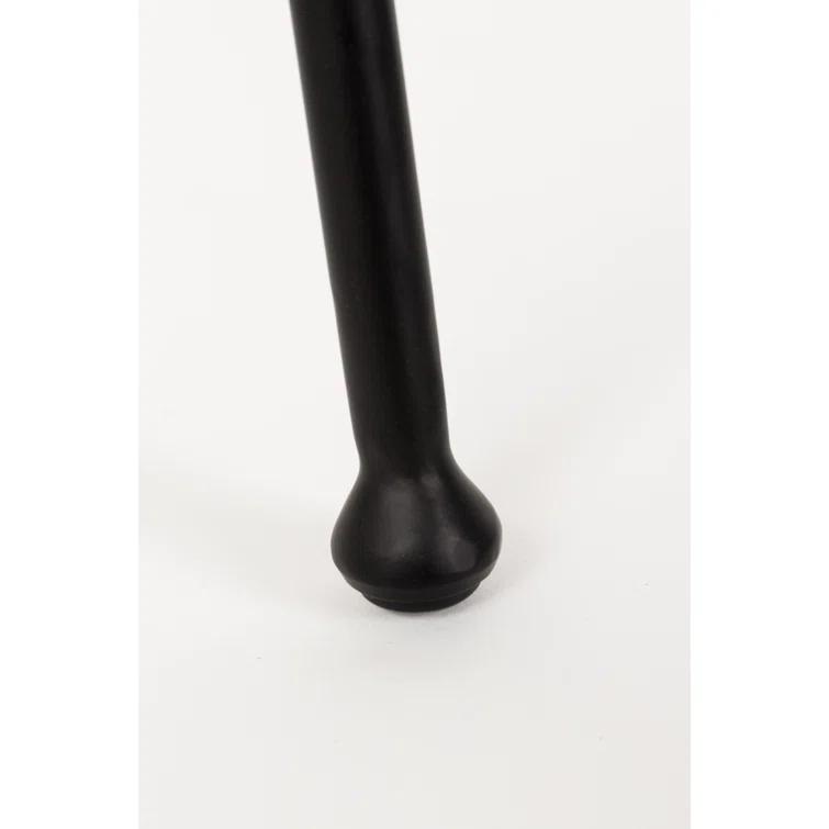 Feston Upholstered Counter Stool with Metal Frame