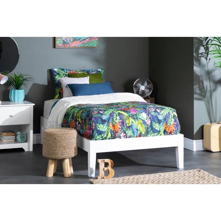 Vito Solid Wood Platform Bed