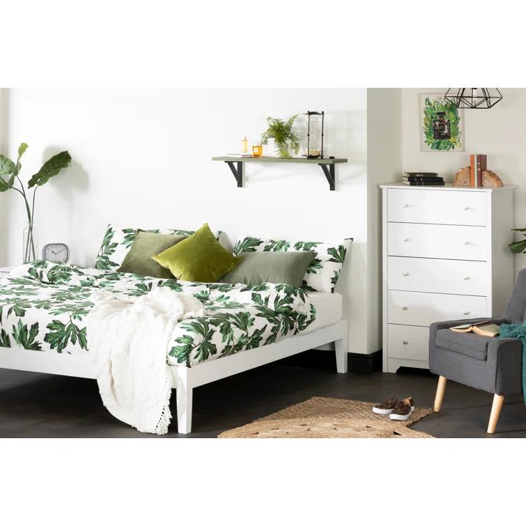Vito Solid Wood Platform Bed