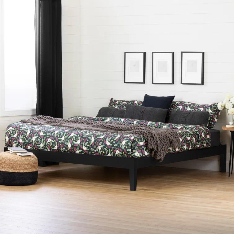 Vito Solid Wood Platform Bed