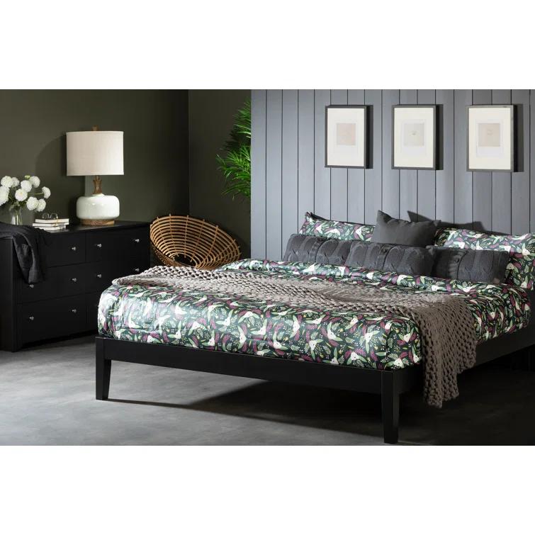 Vito Solid Wood Platform Bed