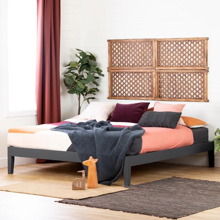 Vito Solid Wood Platform Bed