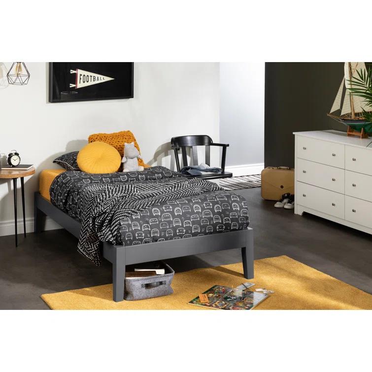 Vito Solid Wood Platform Bed
