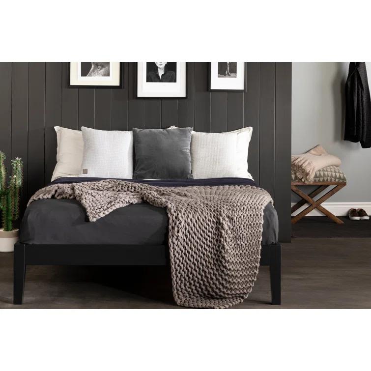 Vito Solid Wood Platform Bed