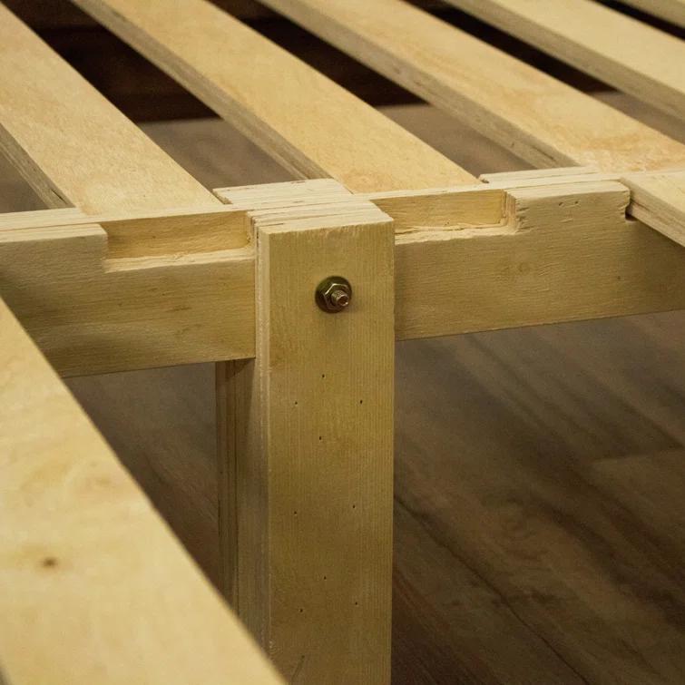 Dedrie Solid Wood Bed