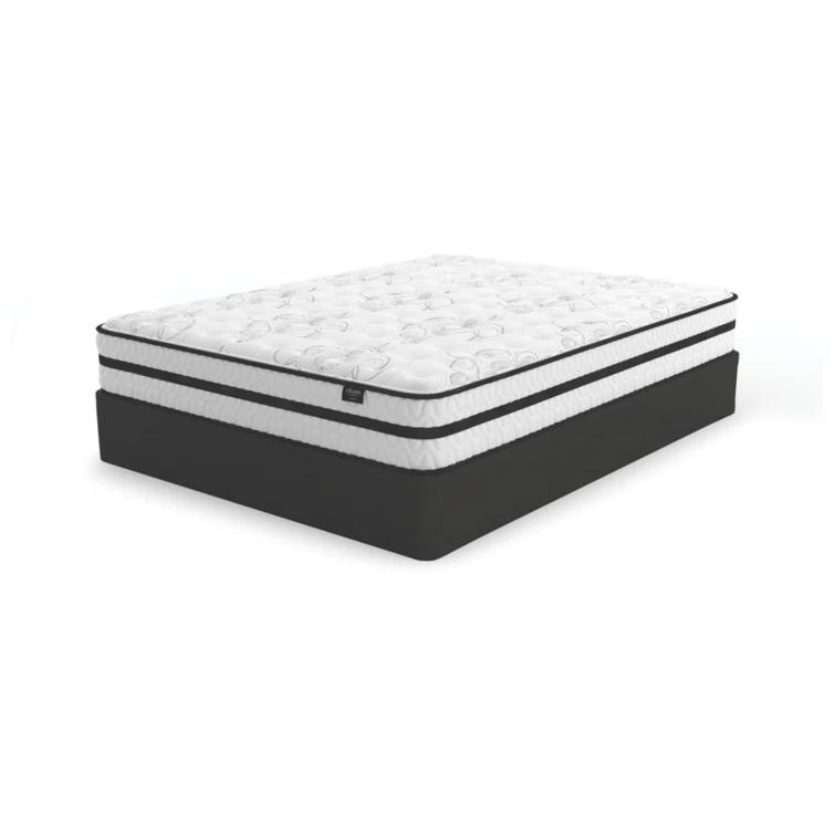 Signature Design By Ashley Chime 10 Inch Hybrid Twin Mattress In A Box White & Reviews | Wayfair