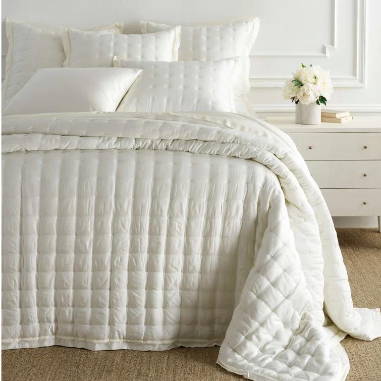 Pine Cone Hill Silken Solid Puff Sham
