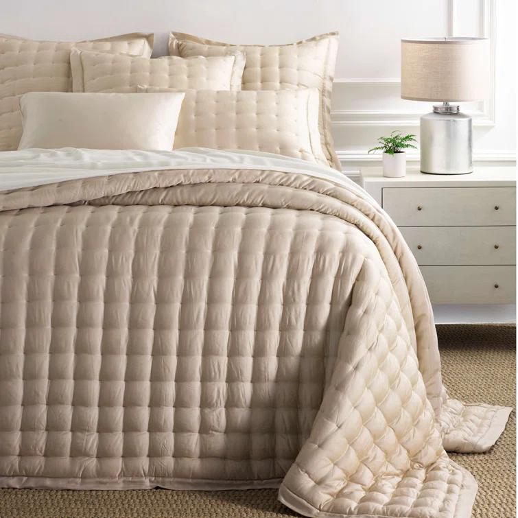 Pine Cone Hill Silken Solid Puff Sham