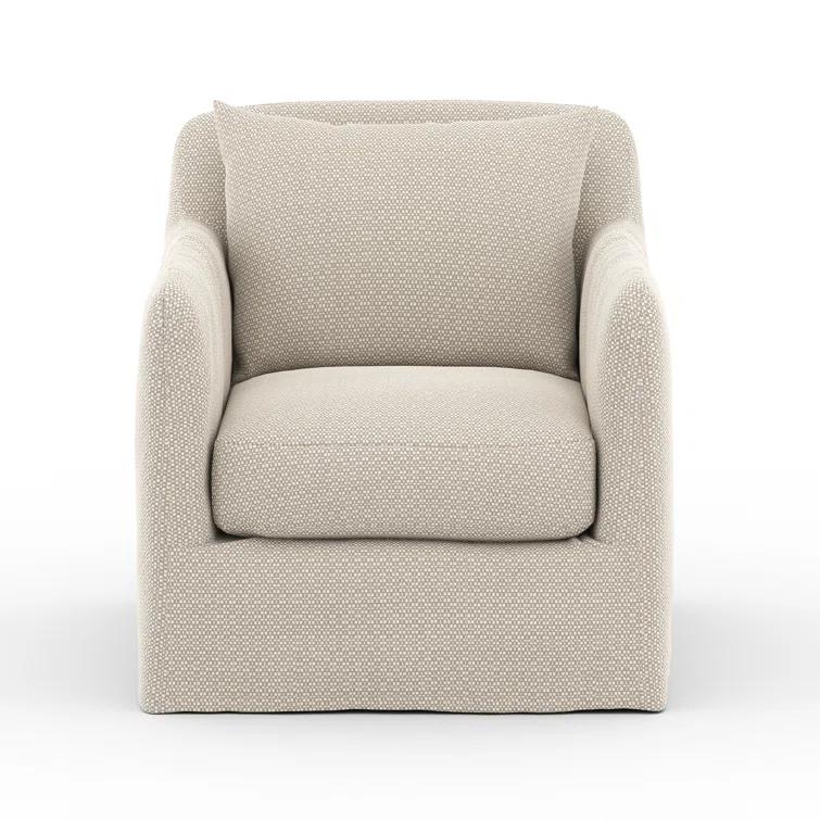 Sakura Indoor / Outdoor Swivel Chair - Sand