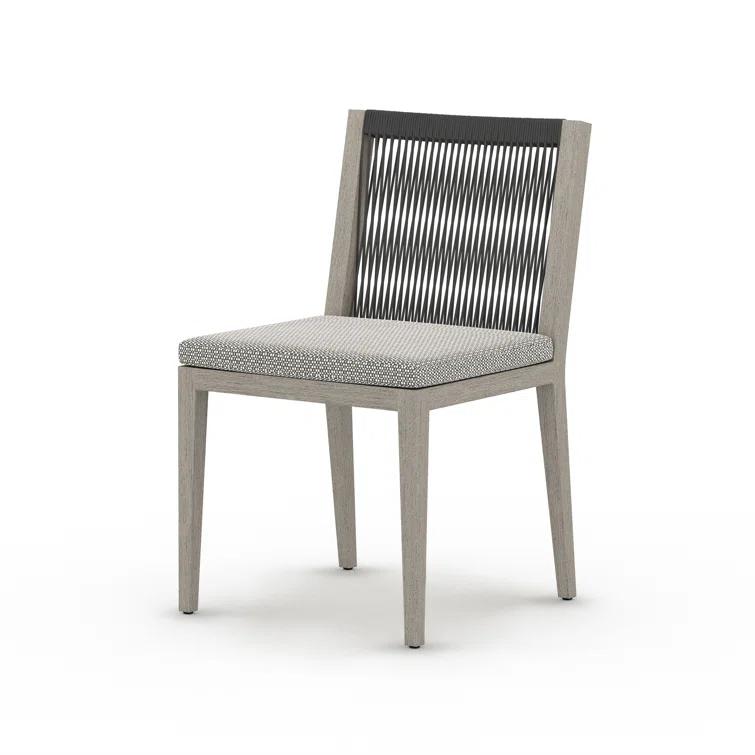 Rossella Outdoor Dining Side Chair with Cushion