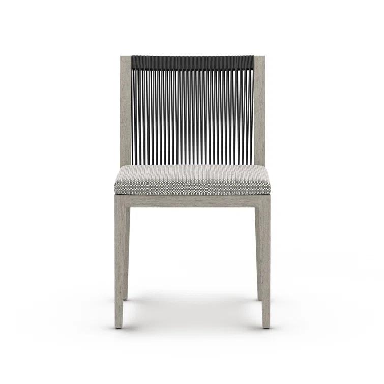 Rossella Outdoor Dining Side Chair with Cushion