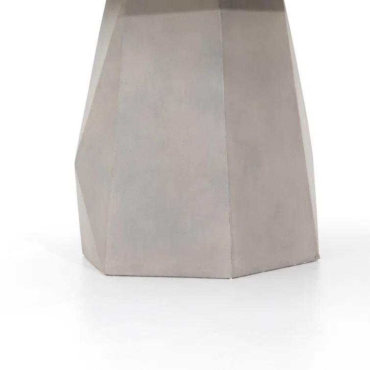 Schuller Indoor / Outdoor Round Dining Table - Gray