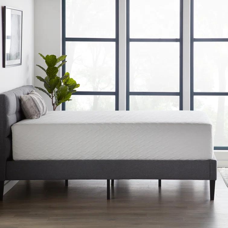 LUCID Medium Cooling Gel infused Memory Foam Mattress