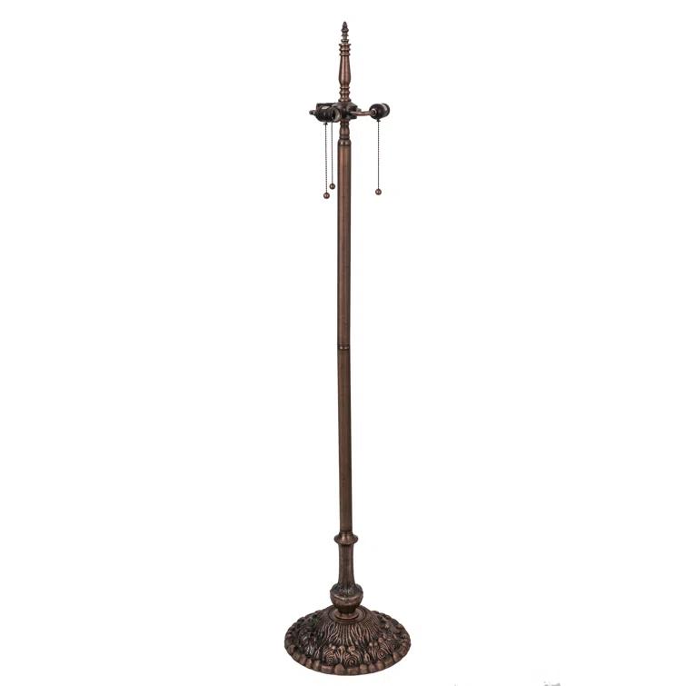 Meyda Lighting 63"H Tiffany Cherry Blossom Floor Lamp