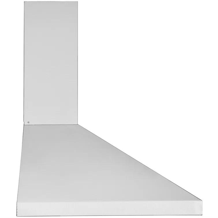 Ancona 36" Stainless Steel 600 CFM Convertible Wall Range Hood with Baffle Filter