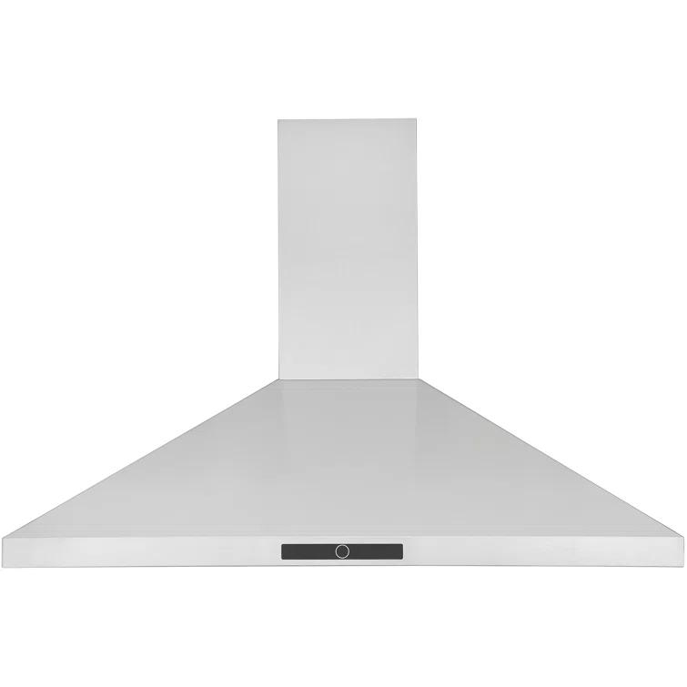 Ancona 36" Stainless Steel 600 CFM Convertible Wall Range Hood with Baffle Filter
