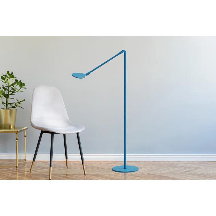 Splitty 45.3'' LED Swing Arm Floor Lamp with USB