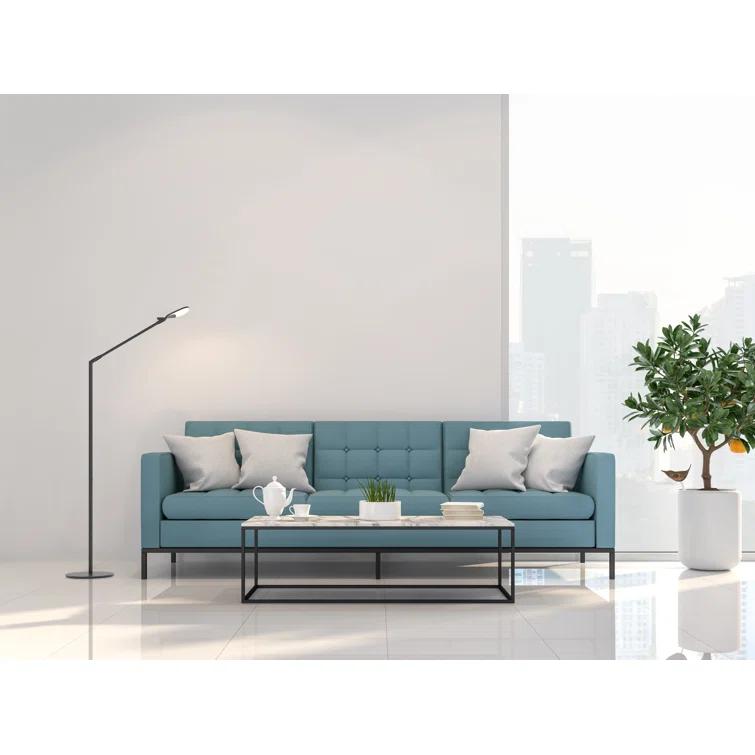 Splitty 45.3'' LED Swing Arm Floor Lamp with USB