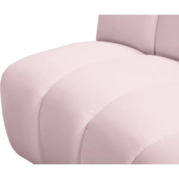Edinger 9 - Piece Velvet Sectional